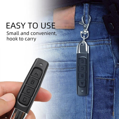 Universal Replacement Garage Door Car Gate Cloning Remote Control Key Fob 433mhz