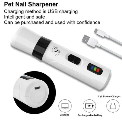 Heusom Silent Groom Pro Nail Grinder, Silent Groom Pro Dog /Cat Nail Grinder