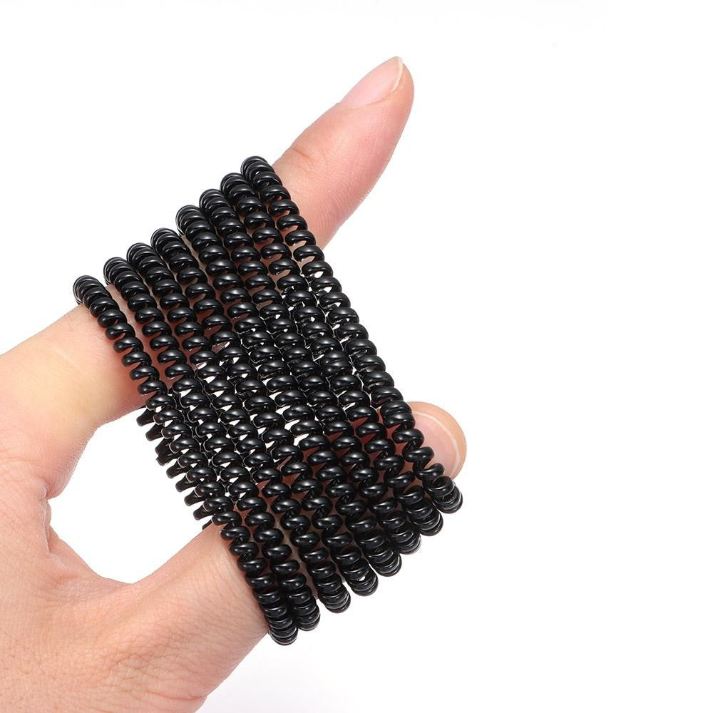 Accessory Girls Super Thin Ponytail Holder Hair Ropes Rubber Telephone Wire
