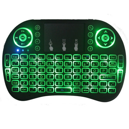 2.4GHz Mini Wireless Keyboard Mouse Backlight Air Touchpad for PC Smart TV Box