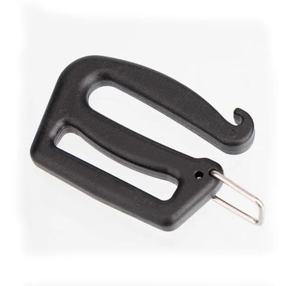 5/10pcs Black Webbing Buckles Strap Buckle for Outdoor Luggage Sack Backpack