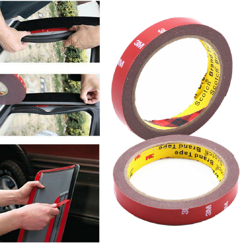 3M Permanent Double Side Super Sticky Versatile Roll Vehicle Tape UP TO 50MM