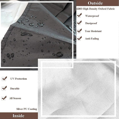 with Stretchable Drawstring Drum Cover 55 Gallon Trash Can Cover  Water Barrel