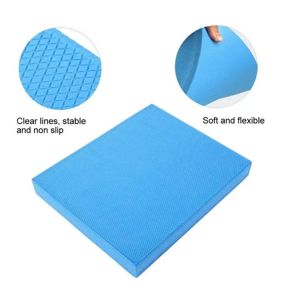 Balance Pad Foam Mat Non-Slip Cushion for Core, Ankles, Knee Stability Training