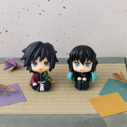 Muichiro Tokitou Demon Slayer 10CM Chibi Action Figure Toy Gift