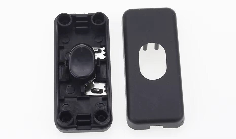 5 x 12V INLINE ON / OFF BLACK ROCKER SWITCH LAMP SPOT LIGHT INLINE CARAVAN