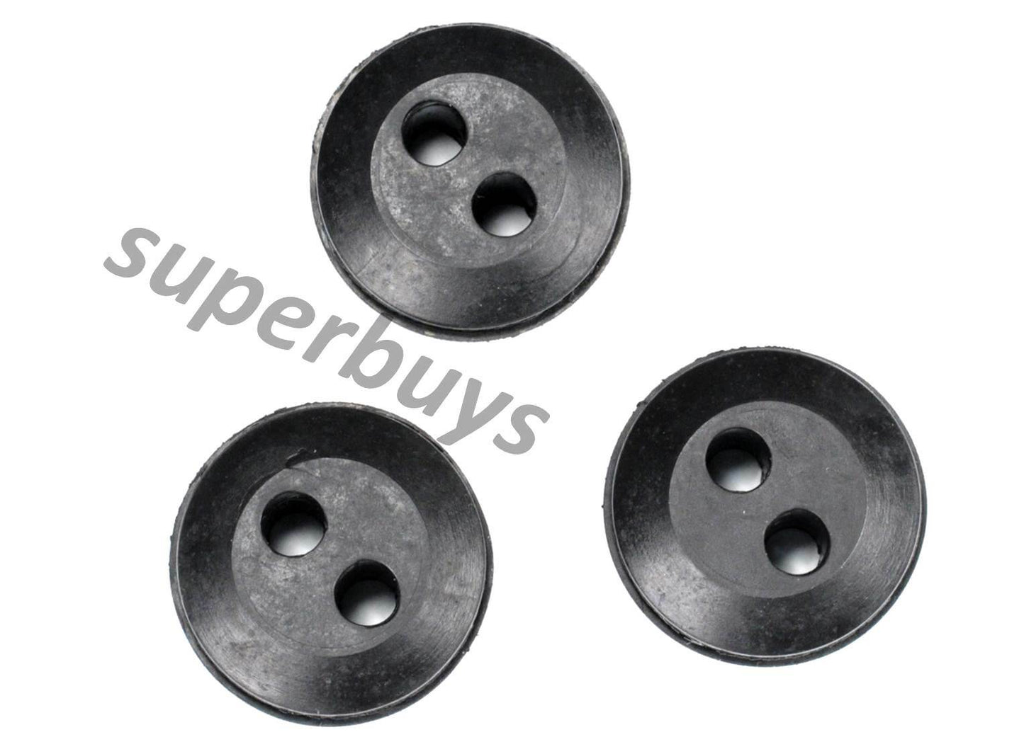 3pcs Rubber Fuel Line Grommets Pipe Washer Whipper Snipper Hose Trimmer Cutter