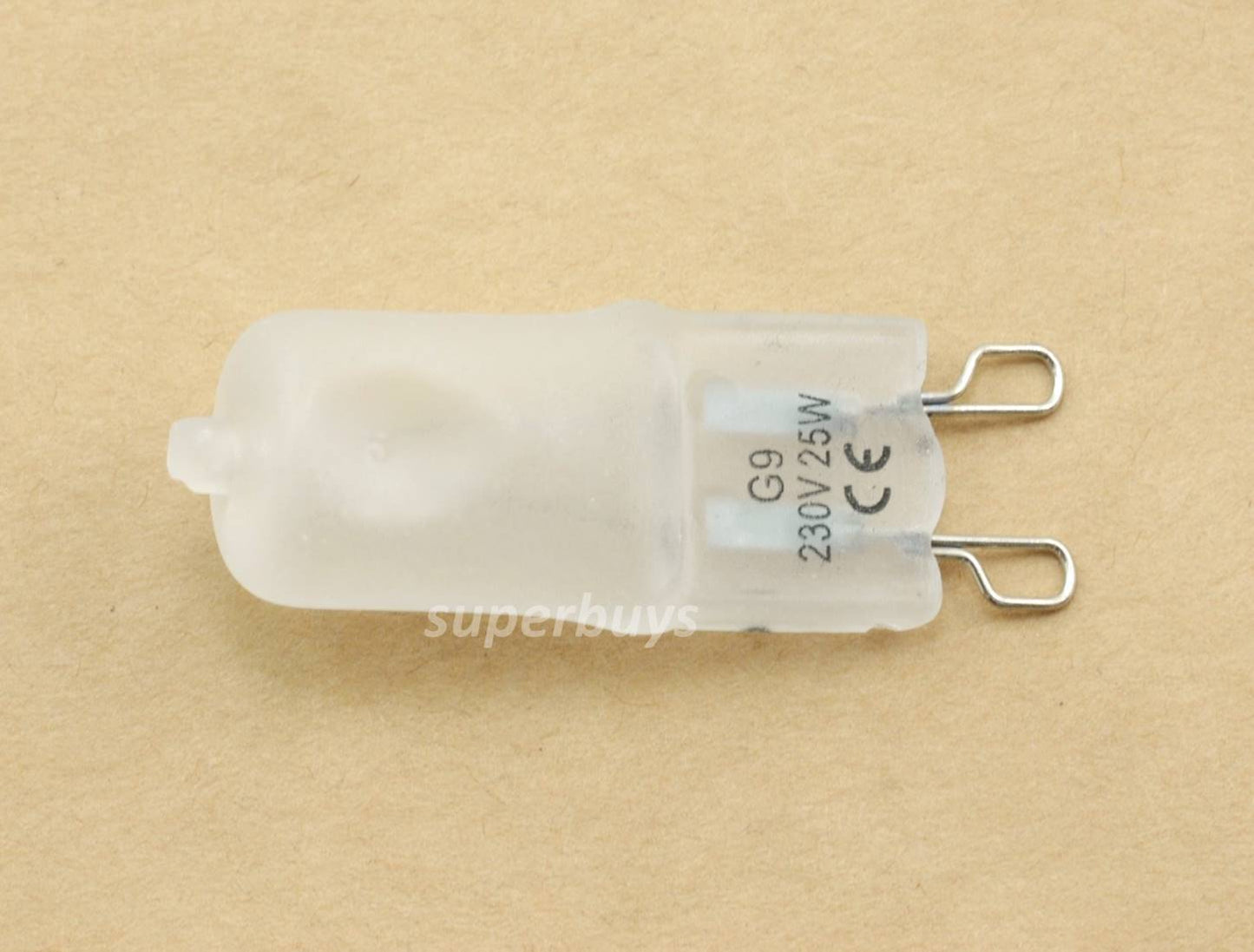 2pcs 25W G9 Frosted Warm White Halogen Dimmable Bi-Pin Light Globe 220-240V 2khr