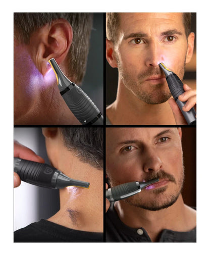 New As Seen On Tv Microtouch Titanium Max Ear & Nose Trimmer