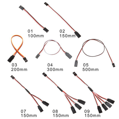 Cable Wire Lead Y Extension Cord RC Servo Lead Cable Extension RC Model Wire