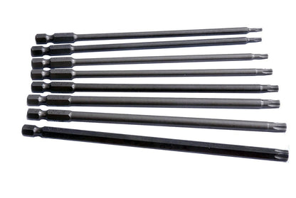 150mm Long S2 Magnetic Torx Screw Driver Security Tamper Proof Individual T8-40H