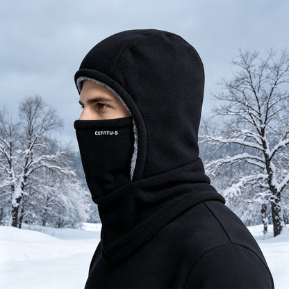 Winter Balaclava Face Mask Thermal Fleece Hood Cap Ski Neck Cover Warmer Hat