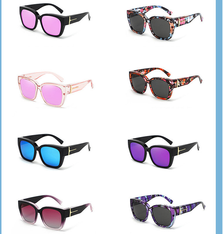 HOT SALE Polarized Fit Over Glasses Sunglasses Fitover Wrap Around Eyewear UV400