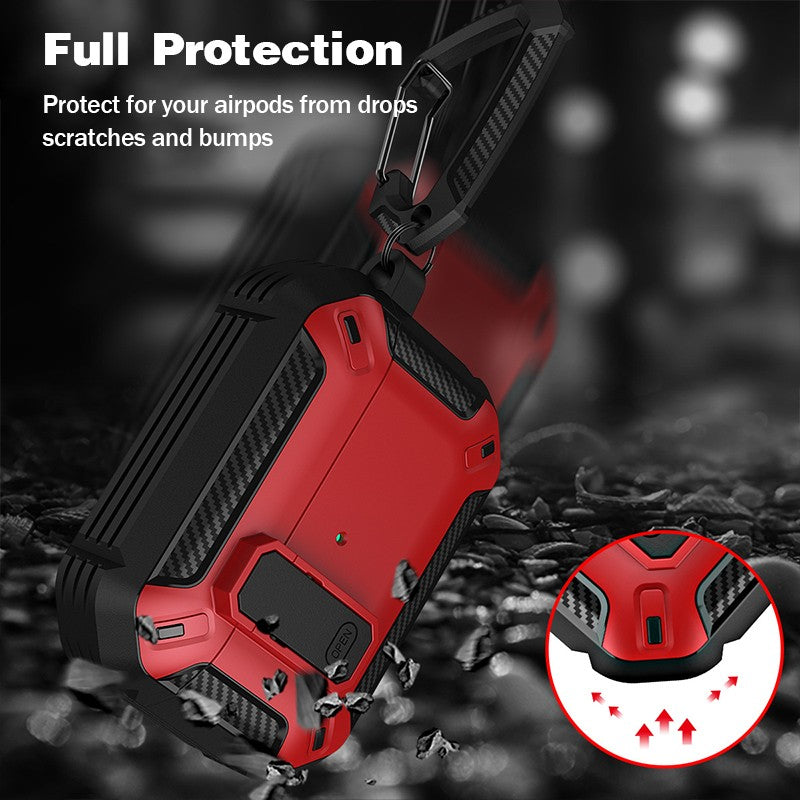 Compatible with Apple AirPods Pro Case Armor Earphone Heavy Duty Shockproof Cover AU