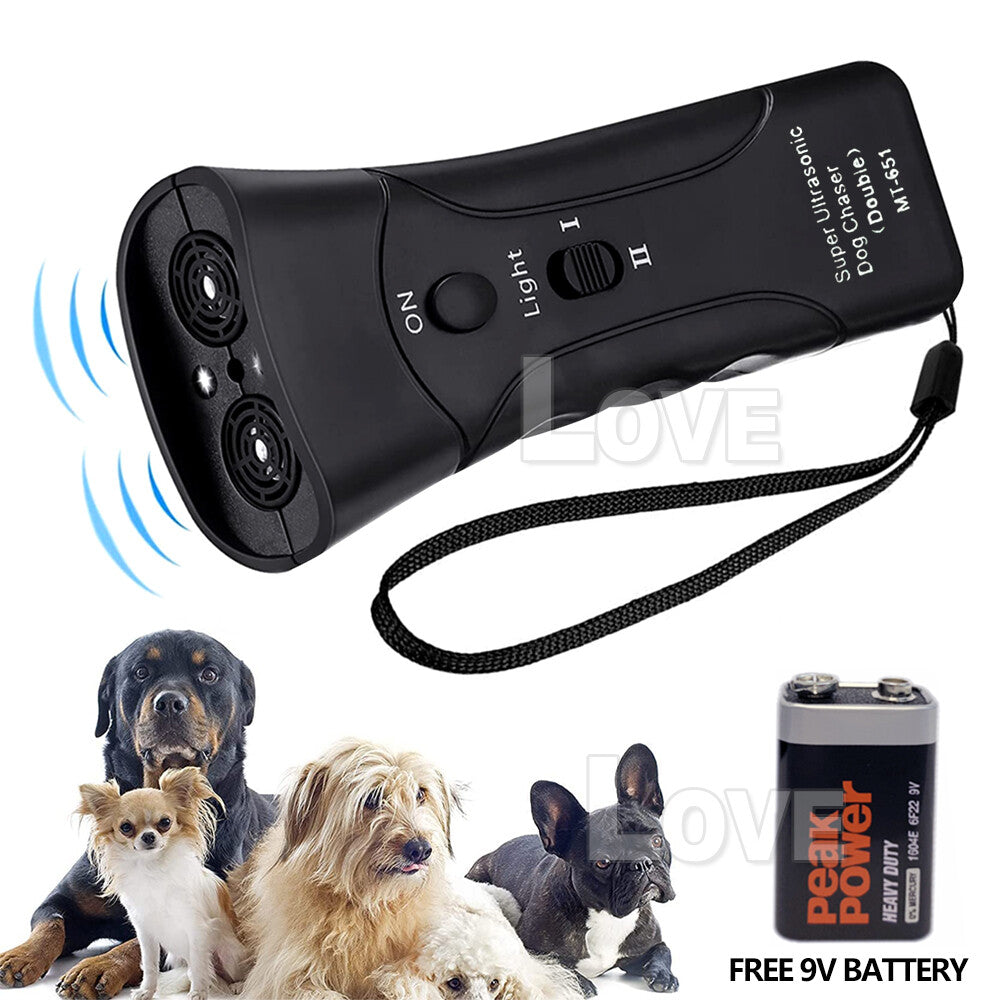 NEW Anti Bark Device Ultrasonic Dog Barking Control Stop Repeller Trainer Tool