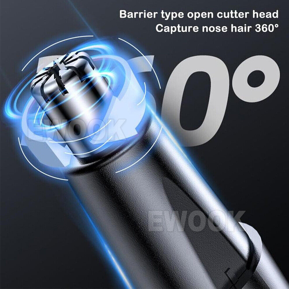 Remover Nose Ear Clipper Hair Trimmer Eyebrow Electric Men Rechargeable Shaver