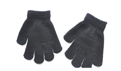Winter Warm Children Gloves Solid Kids Mittens Gloves Knitted Children Glove