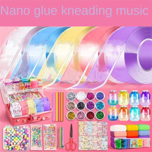 Nano Tape Bubble Kit, Double Sided Tape Bubble,Super Elastic Bubble Tape