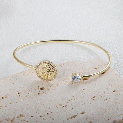 Tree of Life Charm Bracelet Vintage Adjustable Bangle Spiritual Jewelry Women AU