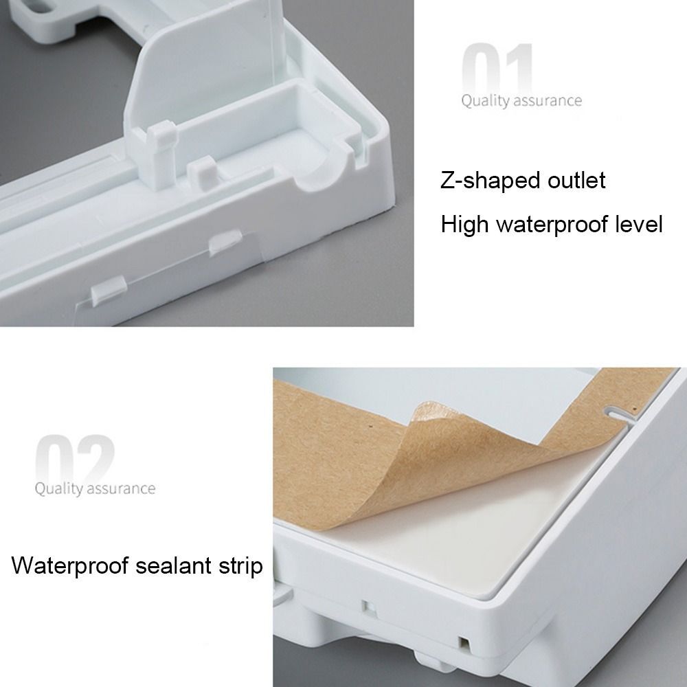 Shield Lockable 86 Type Switch Case Waterproof Dustproof Box Socket Cover