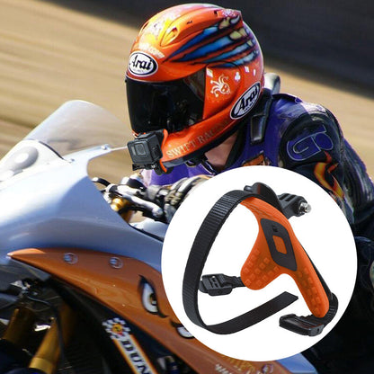 Helmet Chin Mount Holder Motorcycle Strap Compatible with GoPro Hero 9/8/7/6/5 Sports Camera