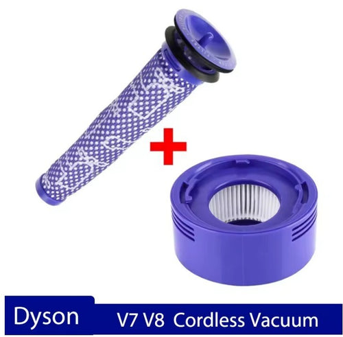 Pre + HEPA Post Filter Compatible with Dyson V7 V8 Vacuum Cleaner Replacement Part NEW