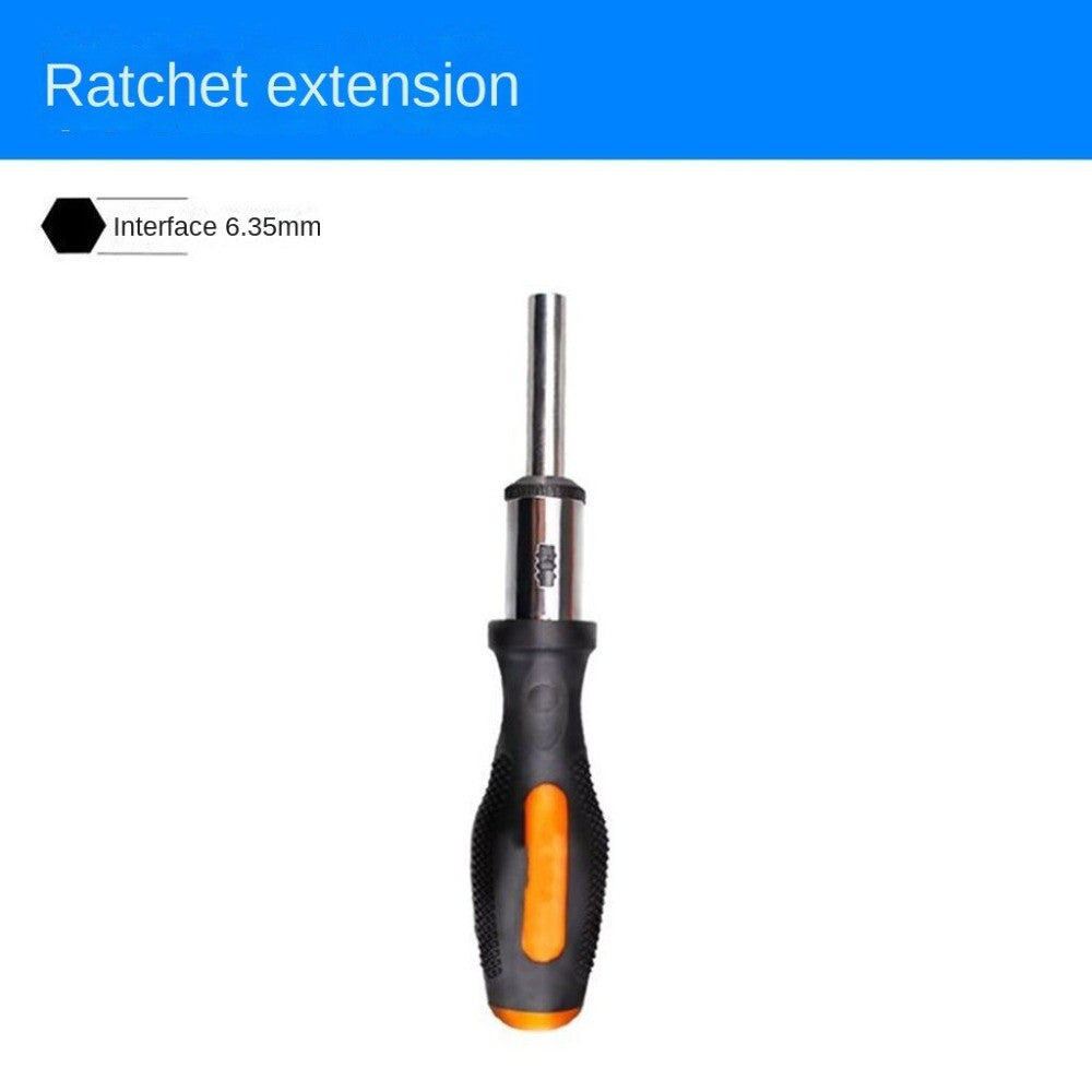 1/4 Inch Hex Ratchet Screwdriver Handle Adjustable Screwdriver  Bicycle