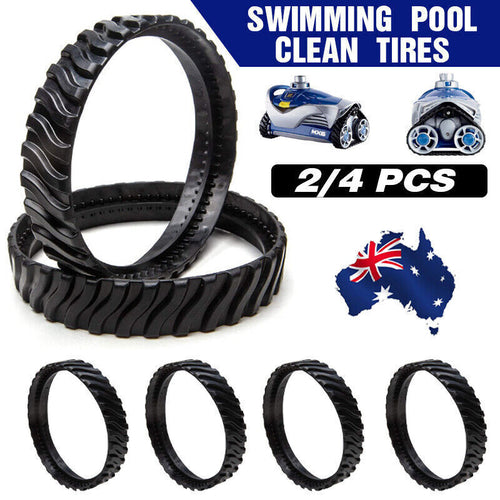 2/4Pcs For Zodiac MX8 MX6 Baracuda R0526100 Pool Cleaner AU Tracks Tyres Wheel C