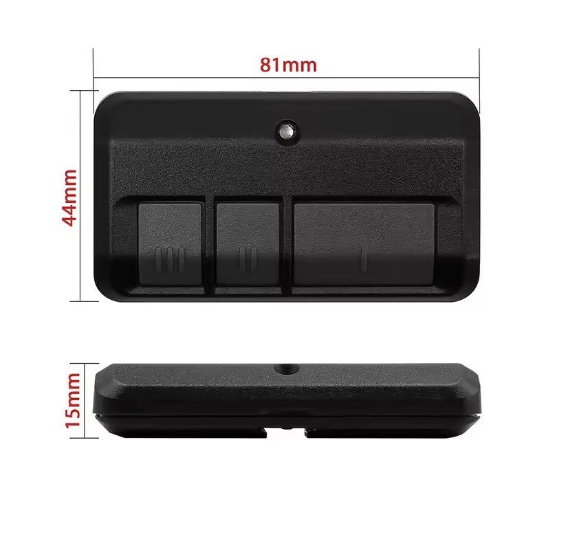 Chamberlain E950C Compatible Garage Door Remote Control with Visor Clips