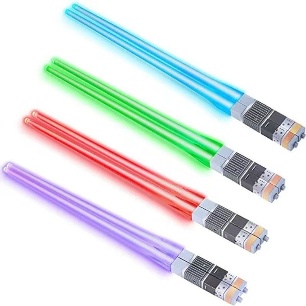 Lightsaber Chopsticks Light Up - LED Glowing Light Saber Star Wars Chop Sticks
