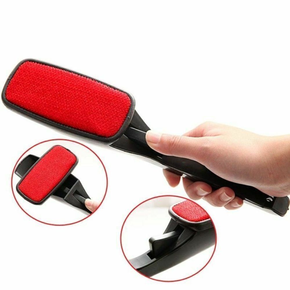 2/4X Magic Lint Brush Clothes Fluff Dust Pet Dog Cat Hair Remover Fabric Cleaner
