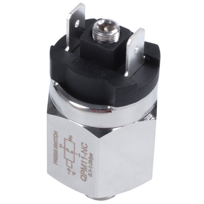 1/8" 1/4" Adjustable Diaphragm QPM11-NO NC Pressure Switch Wire External Thread