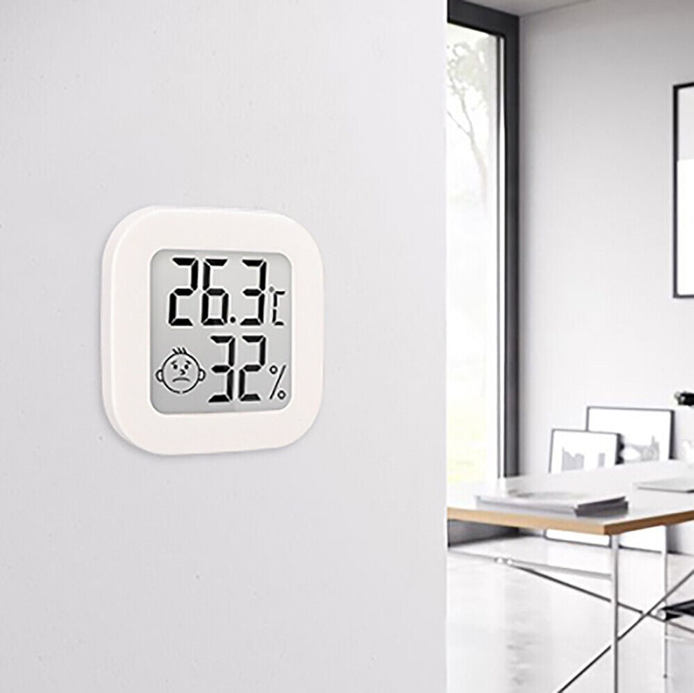 LCD Digital Room Thermometer Hygrometer For Indoor Temperature & Humidity Tester