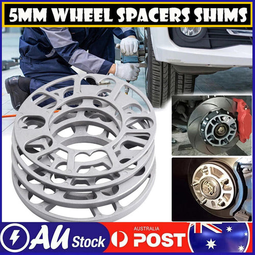 3-10mm Alloy Aluminum Wheel Spacers Shims Spacer for 4/5/6 Stud Car Universal