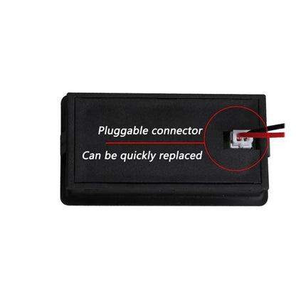Lithium Voltmeter DC 8V-100V Voltage Gauge Battery Capacity Level Indicator