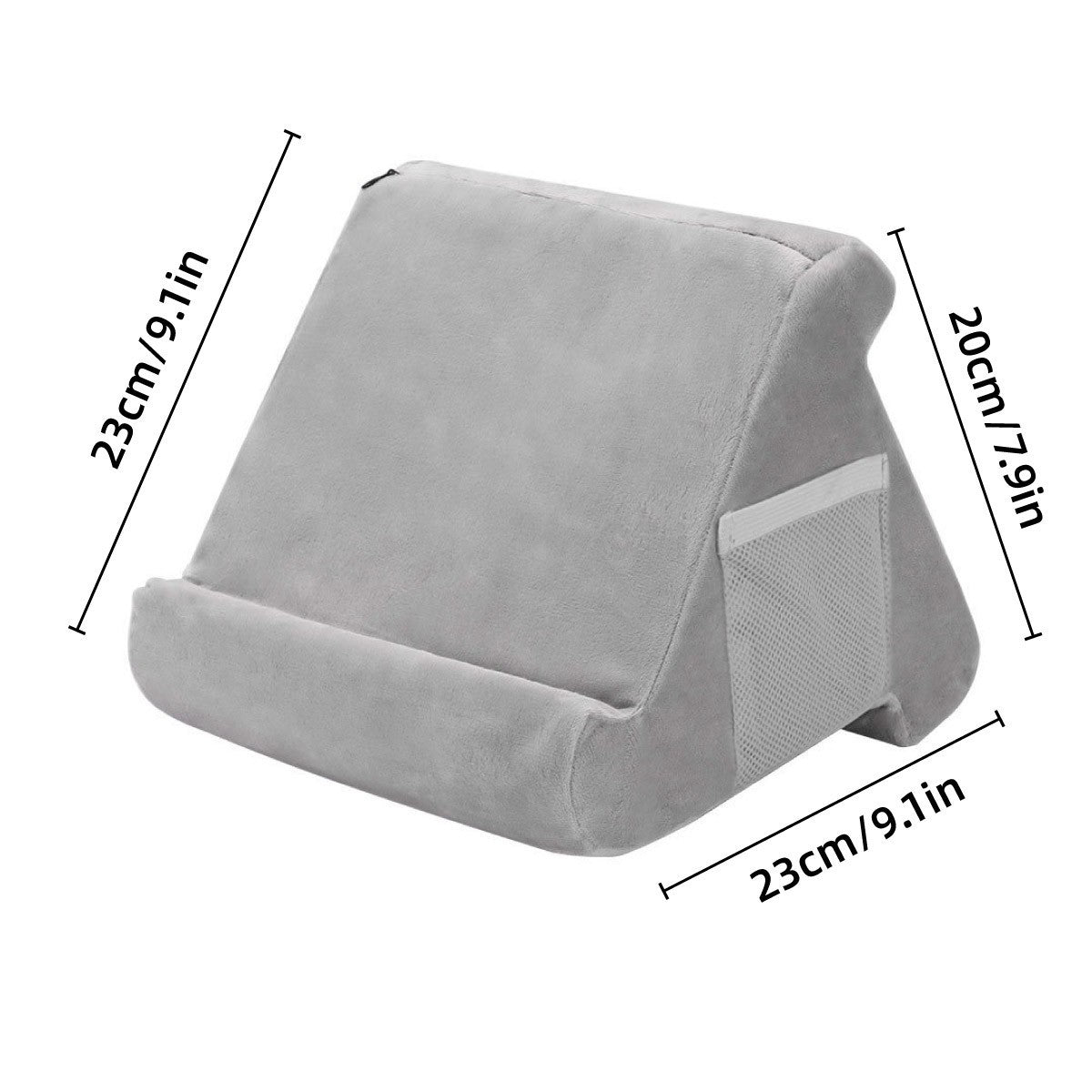 Multi Angle Soft Pillow Tablet Stand Holder Reading Cushion for Phone Phablet AU