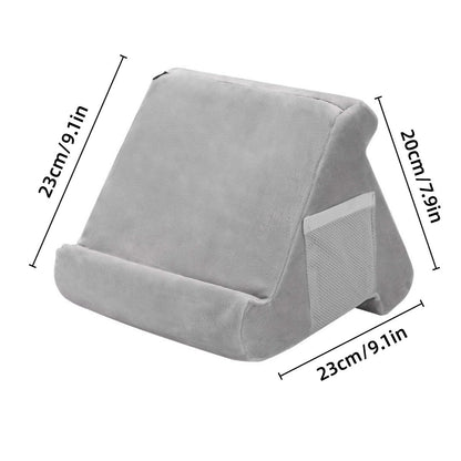 Multi Angle Soft Pillow Tablet Stand Holder Reading Cushion for Phone Phablet AU