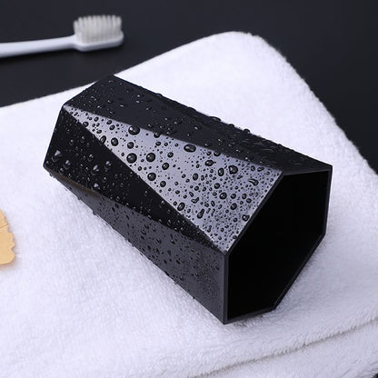 Bathroom Tumblers Toothbrush Cup PP Non-slip Nordic Diamonds Shaped Washing Cup
