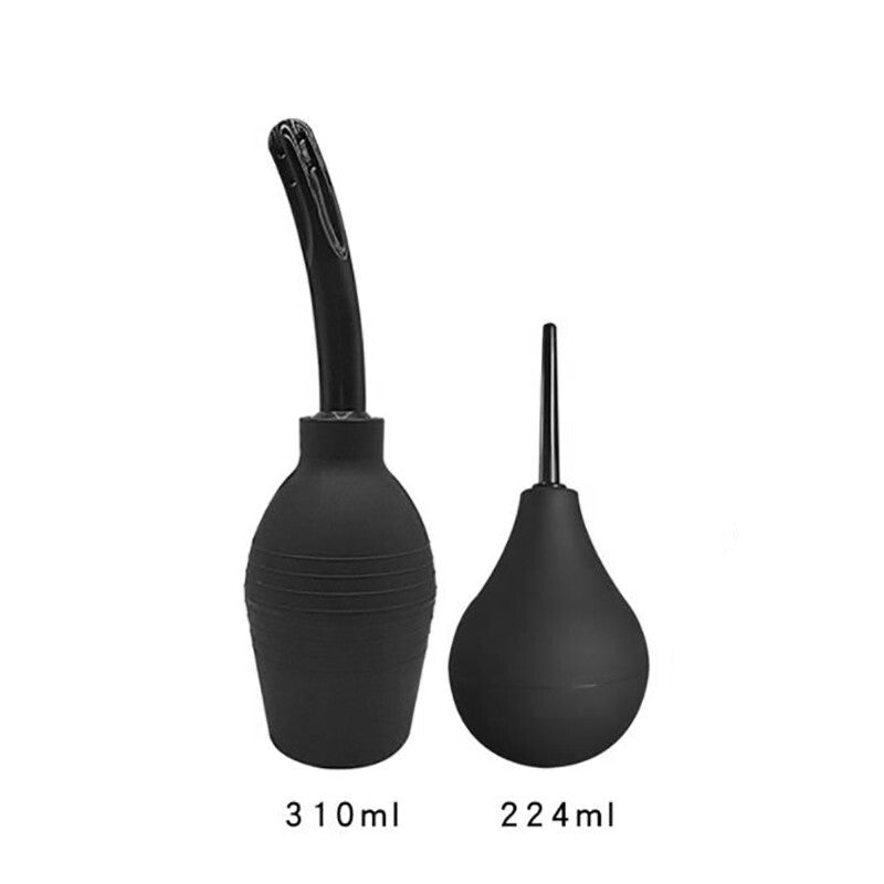 Anal/Vaginal Rectal Cleaner Enema Bulb Douche Vaginal Syringe Silicone Douche AU
