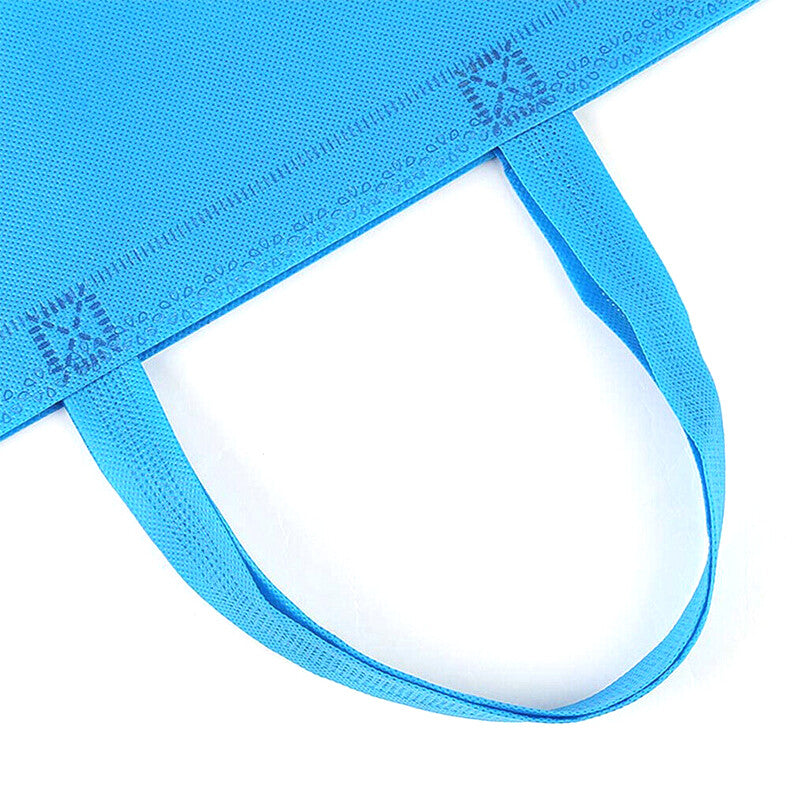 10Pack Reusable Shopping Bags Eco Storage Travel Tote Grocery Bag Non Woven AU