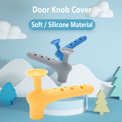 Handle Glove Anti-collision Protector Silicone Door Knob Cover Handle Sleeve