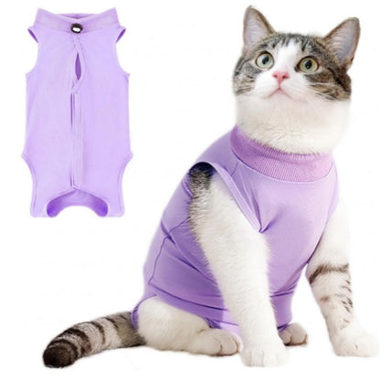 Jumpsuit Kitten Recovery Clothes Anti-licking Cat Sterilization Suit  For Pet