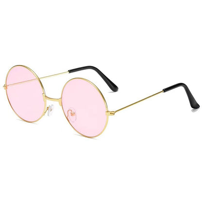 60s HIPPY GLASSES - Red, Blue, Purple, Green Yellow & Pink Hippie John Lennon