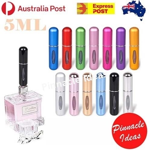 Refillable Mini Perfume Pump Travel Spray Portable Bottle Atomizer Scent Pocket
