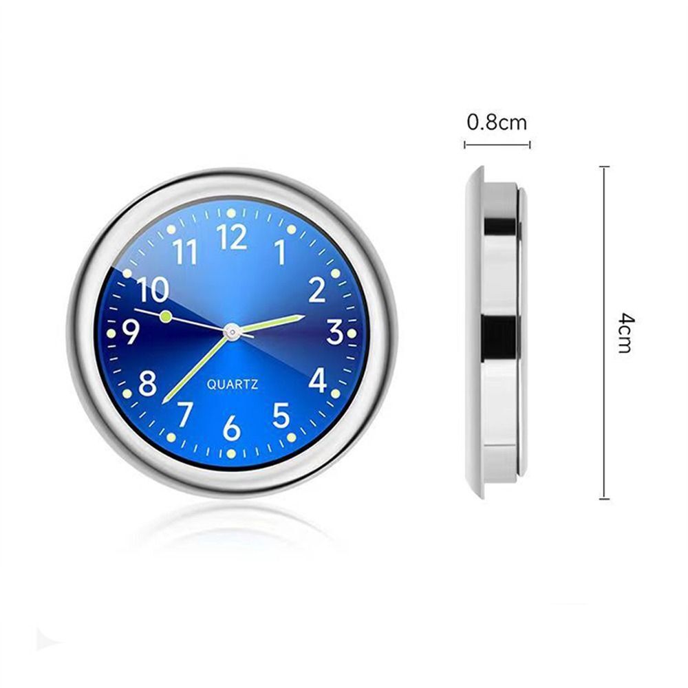 Dashboard Quartz Clock 40mm Electronic Watch Waterproof Car Clock  Bicycle