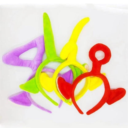 4PCS Teletubbies Laa laa Po Dipsy Tinky Winky Head Band Dress Up Costume Gift AU