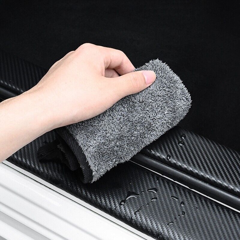 4X Compatible with Mitsubishi Triton Door Sill Plate Protector Stickers Cover Anti Scratch