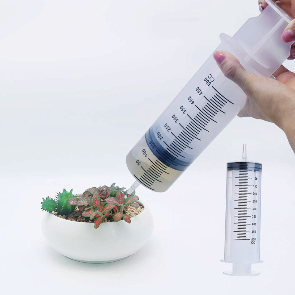 150ml-550ml Syringe Large Capacity Syringes Reusable Pump Measuring with Tube AU