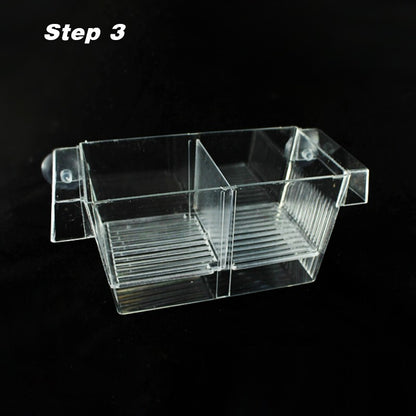 Large Breeding Aquarium Fish Tank Guppy Hatchery Breeder Rearing Isolation Box