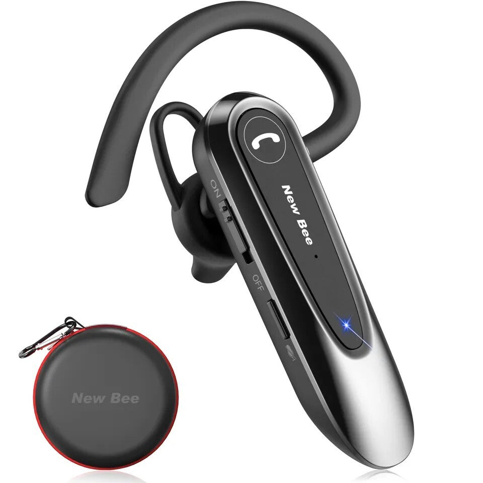 New Bee B45 Mini Handfree Bluetooth Single Ear Wireless Headset Bluetooth 5.0